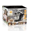Cross-border sokany267 multi-functional commercial chef machine, household electric dough mixer, small dough kneading machine 6.5L details Picture